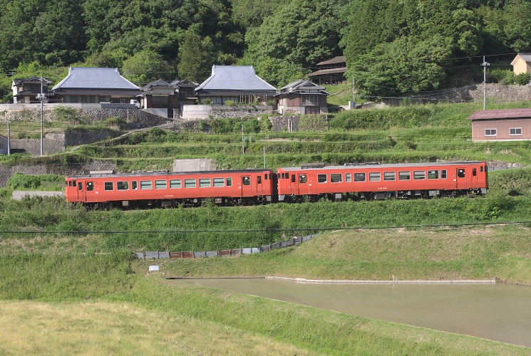 キハ４７（津山線）野々口～牧山