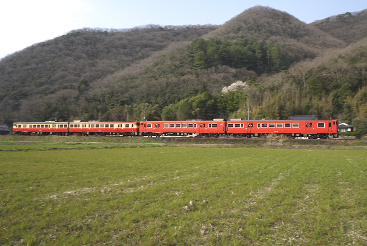 津山線９５７Ｄ列車（建部～金川）
