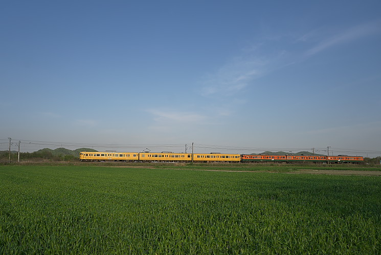 １１５系電車（上道～瀬戸）