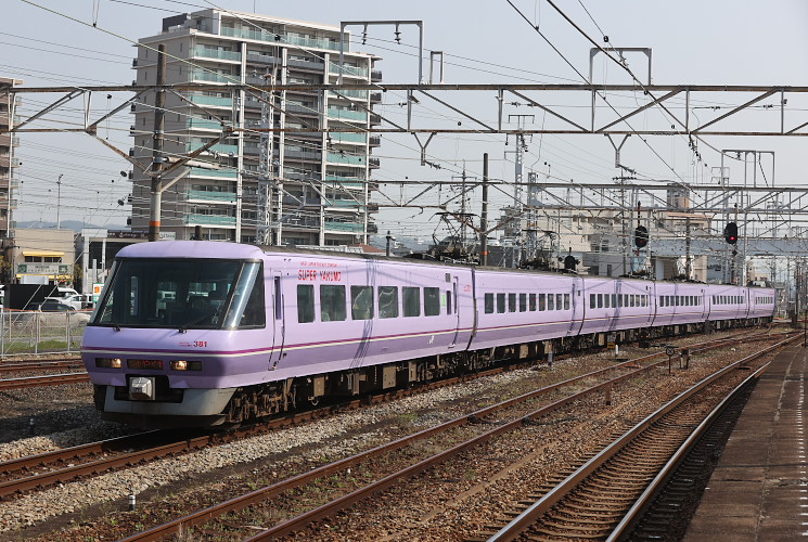 ３８１系（倉敷駅）