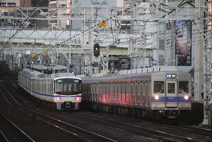 南海電気鉄道６０００系（新今宮～今宮戎）