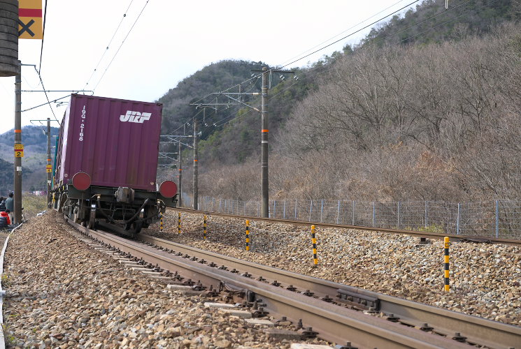 山陽本線下り貨物列車（上郡～三石）