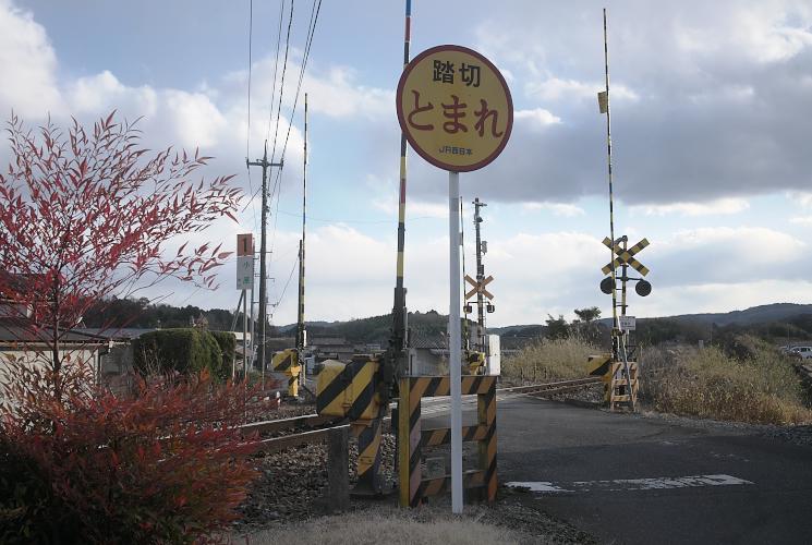 小原踏切（津山線）