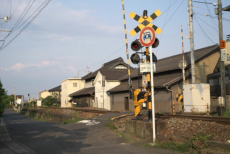 野殿川西踏切(大安寺~備前一宮)吉備線