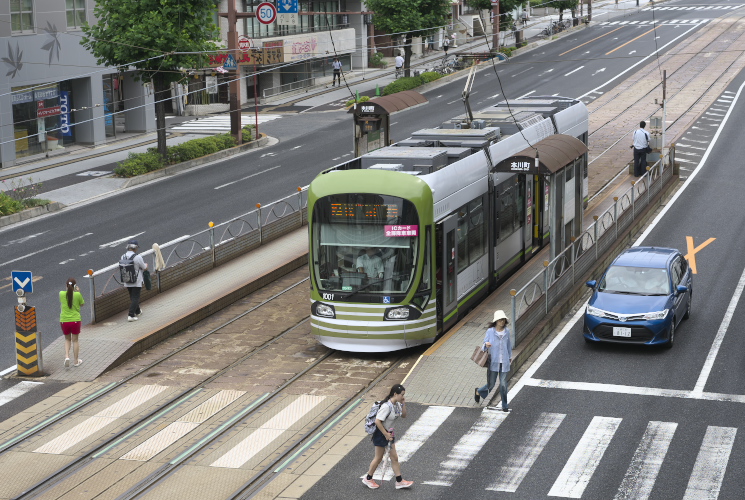 広島電鉄１０００形（１００１）本川町