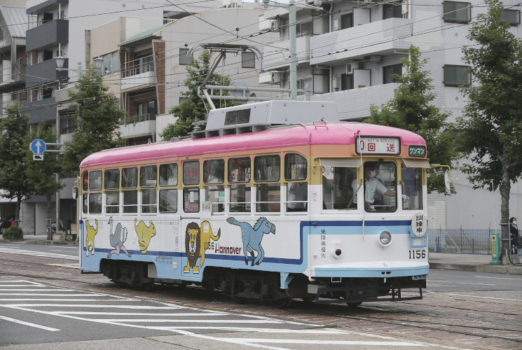 広島電鉄１１５６号電車