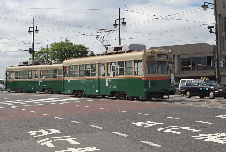 広島電鉄１９０７号電車