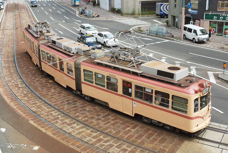 広島電鉄３００２号電車