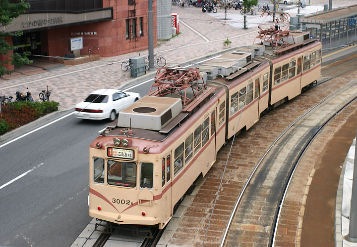 広島電鉄３００２号