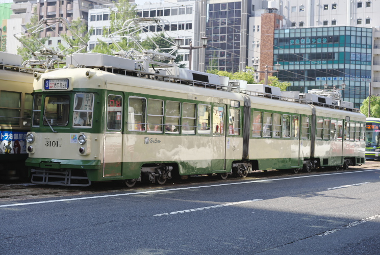 広島電鉄３１０１号電車