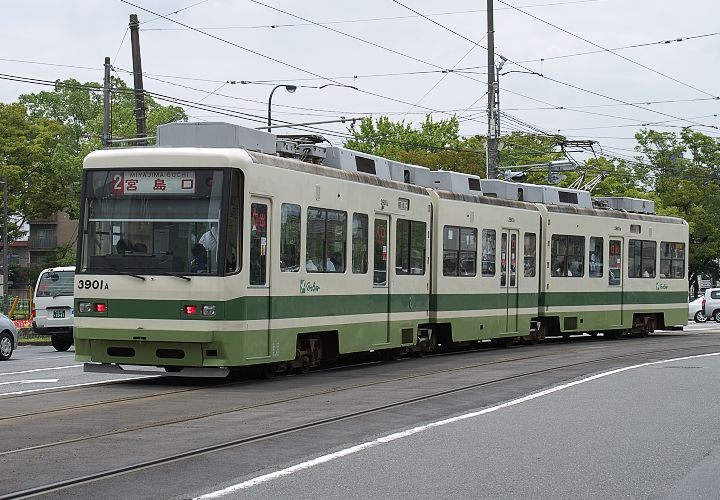 広島電鉄３９０１号電車