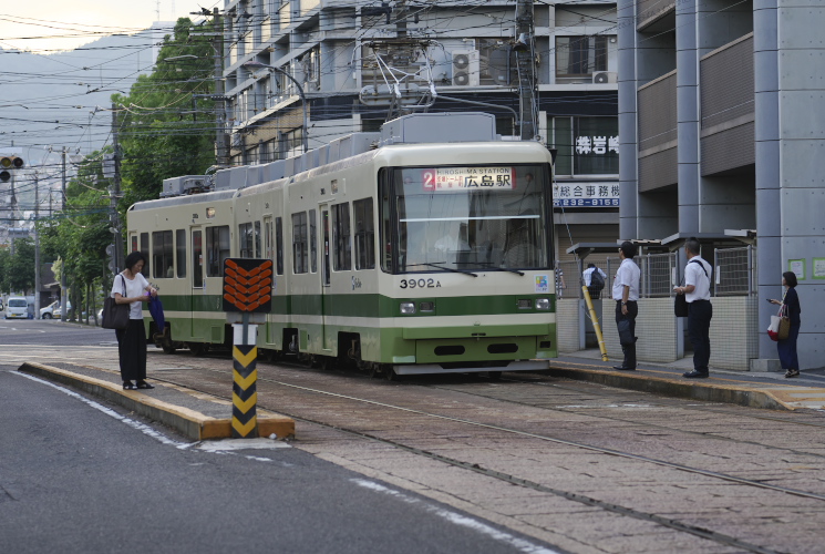 広島電鉄３９００形（３９０２）観音町