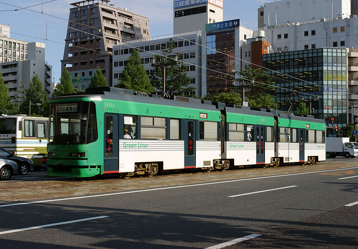 広島電鉄３９５４（袋町）