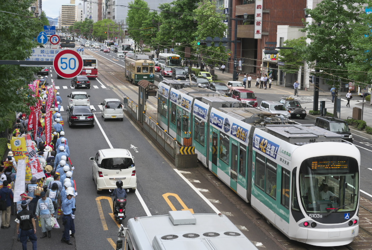 広島電鉄３７０２号（本通）