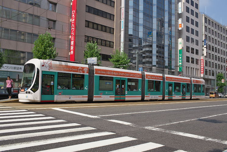 広島電鉄５１１０号（八丁堀～立町）