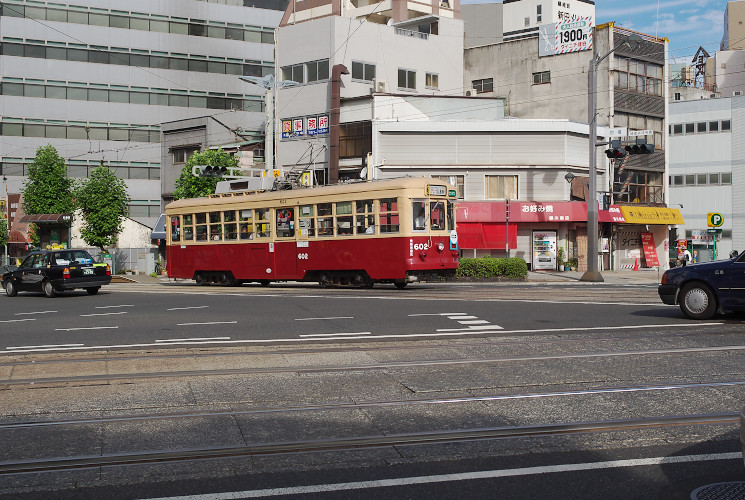 広島電鉄６０２号（的場町）