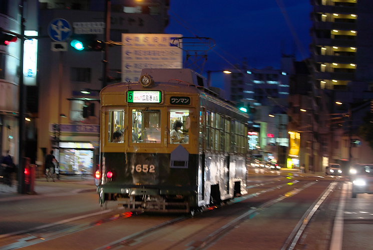 広電６５２号（比治山橋）