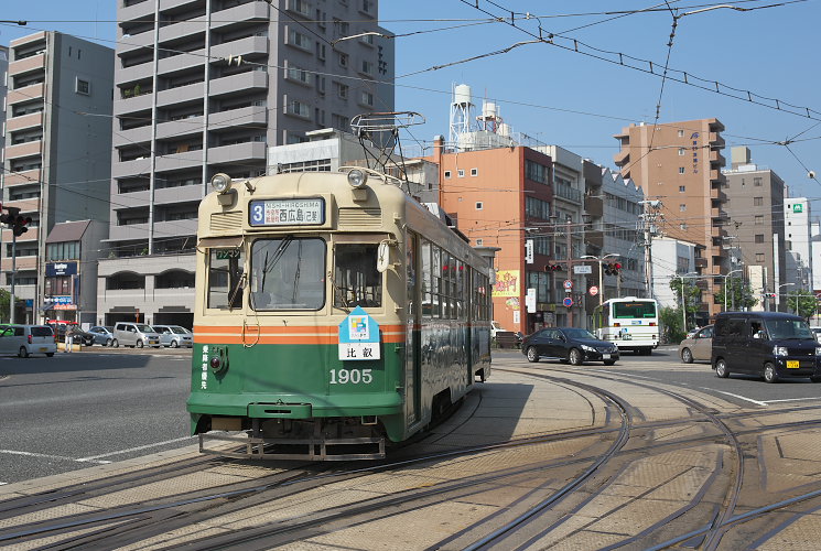 広島電鉄　１９０５号