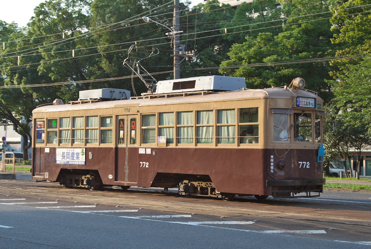 広島電鉄７７２号（福島町～西観音町）