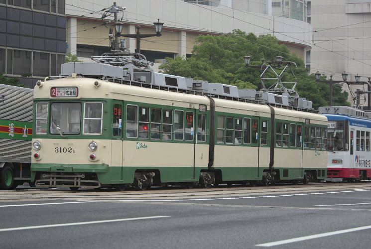 広島電鉄３１０２号電車
