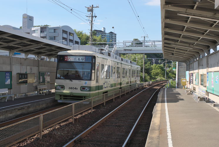 広島電鉄３８０４号電車