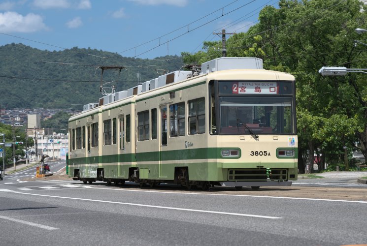 広島電鉄３８０５号