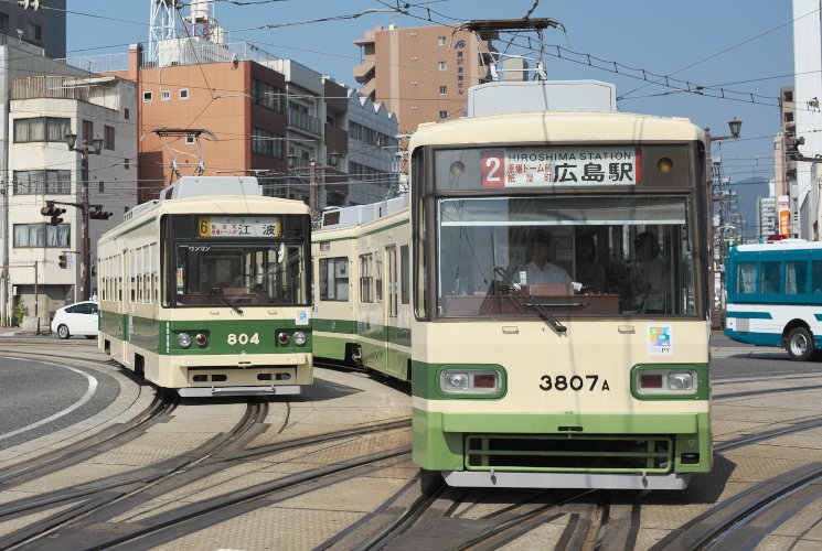 広島電鉄３８０７号