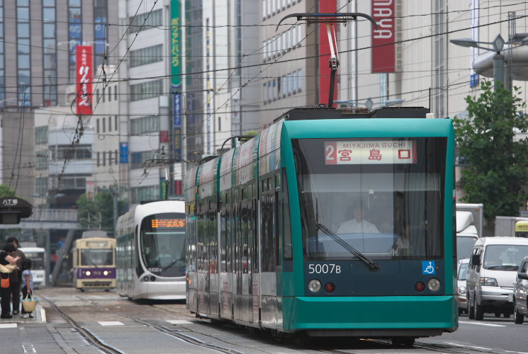 広島電鉄５００７号電車