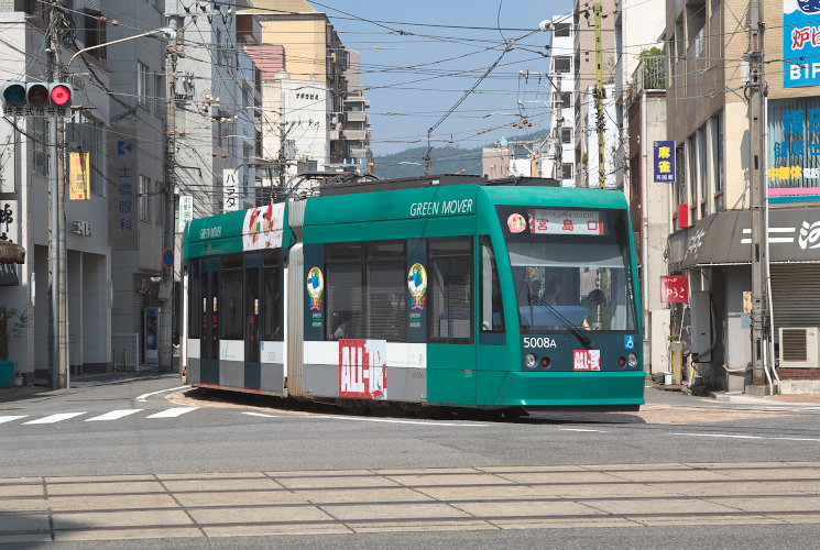 広島電鉄５００８号電車