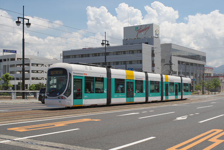 広島電鉄５１０７号（御幸橋～皆実町六丁目）