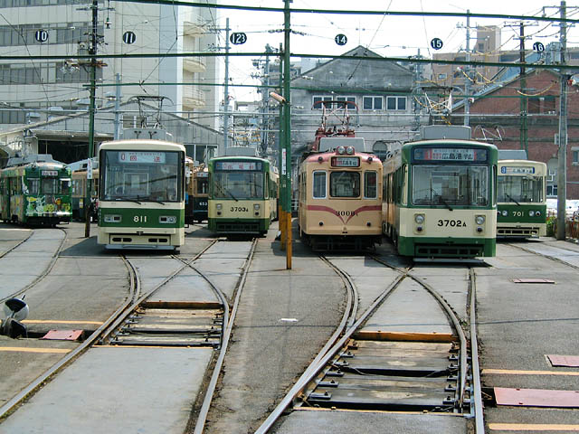 広島電鉄千田車庫