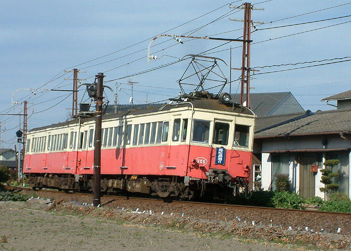 琴電３０００形（３１５号＋３２５号）農学部前～池戸