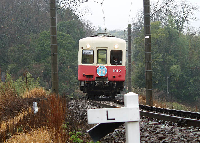 琴電１０１０形（１０１２号＋１０１１号）羽床～滝宮