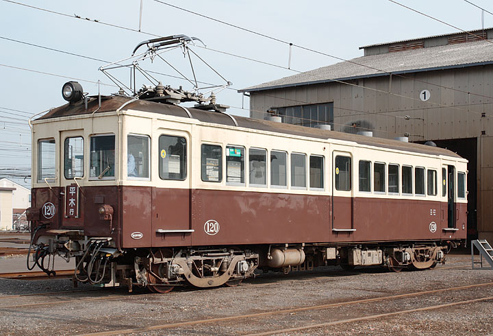 琴電１２０号電車