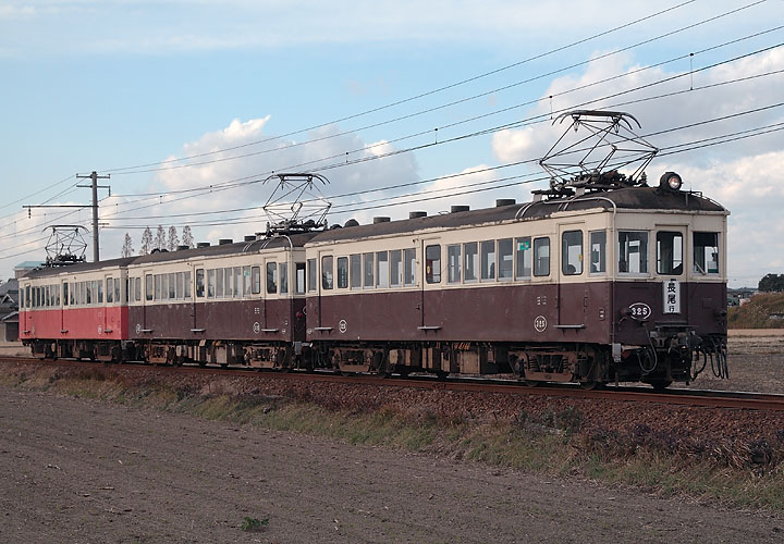 琴電２０５１列車（学園通り～白山）