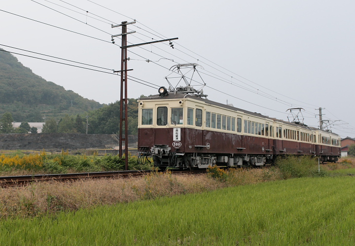 琴電５００号（白山～学園通り）