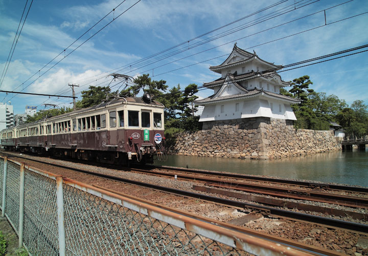 琴電３１５号（高松築港～片原町）