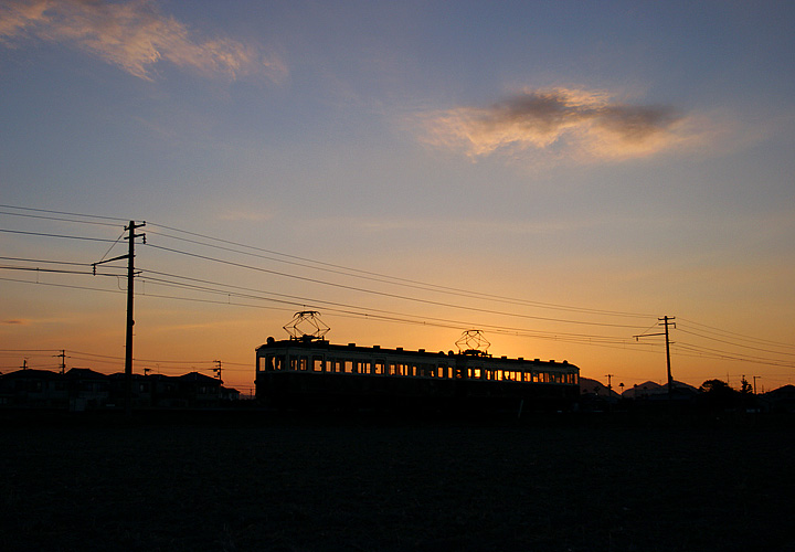 琴電３２５号（白山～学園通り）