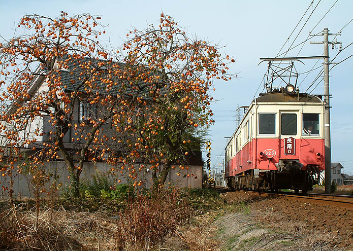 琴電３０００形（３１５号＋３２５号）池戸～高田