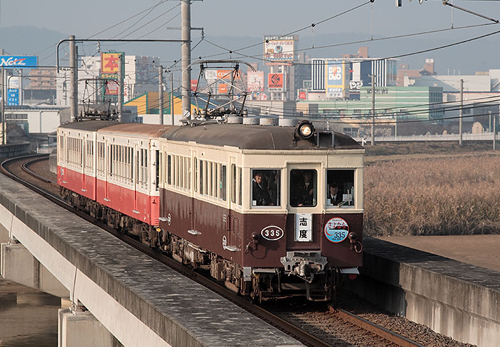 琴電３３５号（春日川～潟元）