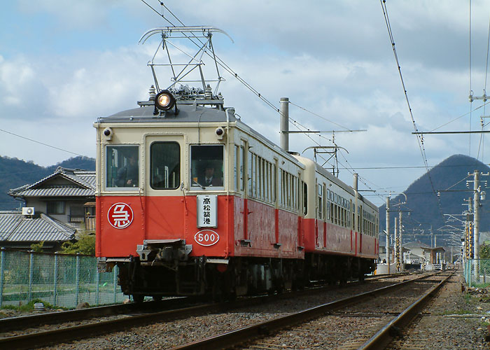 琴電　さよなら運転　５０００形，１０１０形　一宮～仏生山