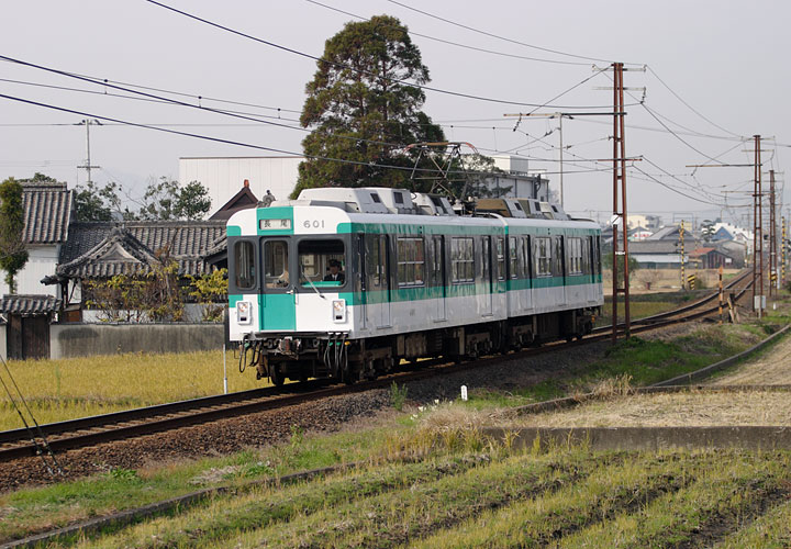 琴電６０１＋６０２（学園通り～白山）