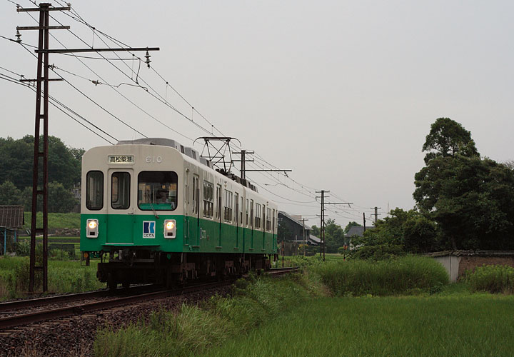 琴電　６１０＋６０９（白山～学園通り）