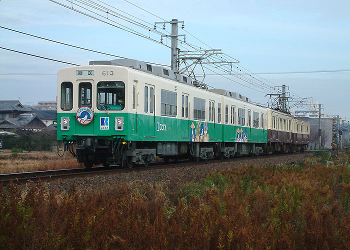 琴電６００形（太田 ～ 仏生山）