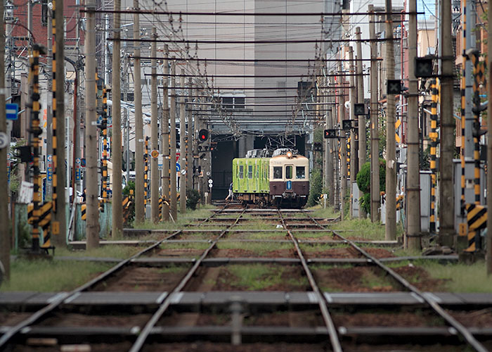 琴電７６０号（瓦町～片原町）