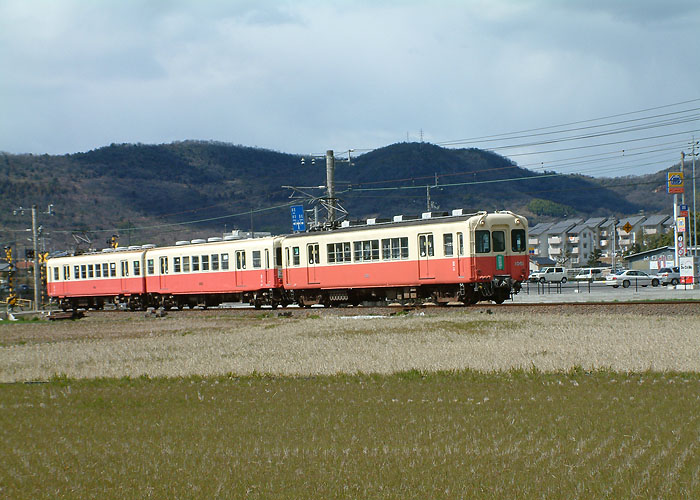 琴電　さよなら運転　１０５０形，１０６０形　滝宮～陶