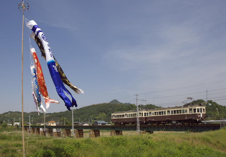 玉野市電保存会貸切列車（上り）