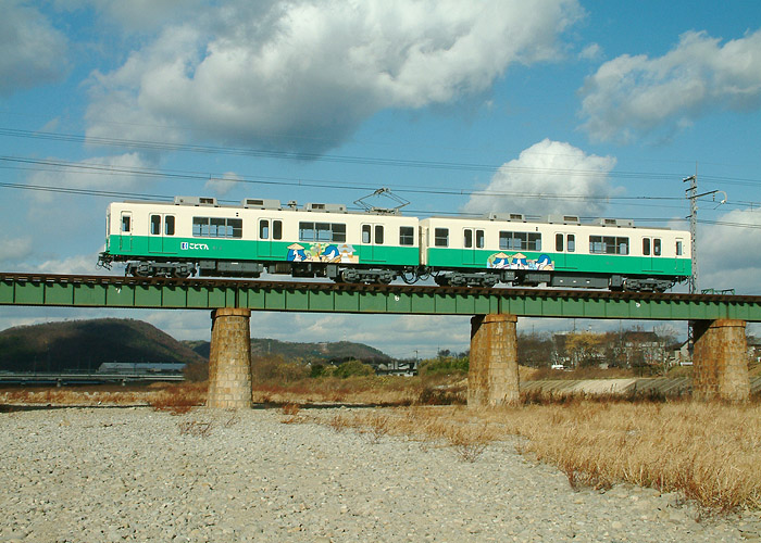 琴電６００形（６１３，６１４）ことちゃん遍路号