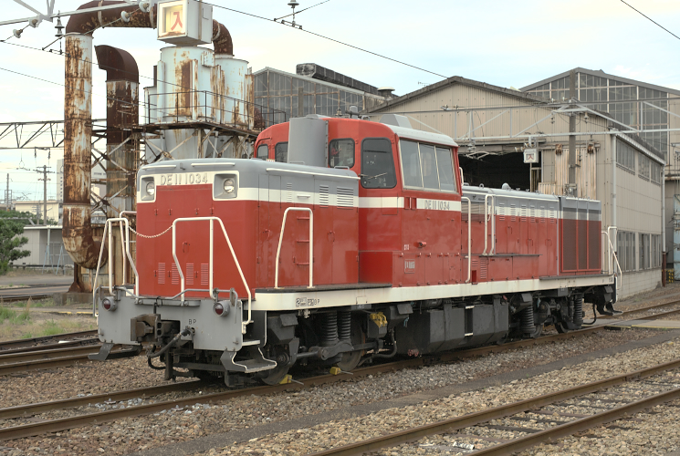 ＤＥ１１　１０３４（岡山機関区）
