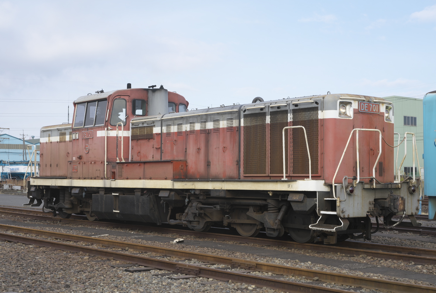 水島臨海鉄道ＤＥ７０１（水島機関区）